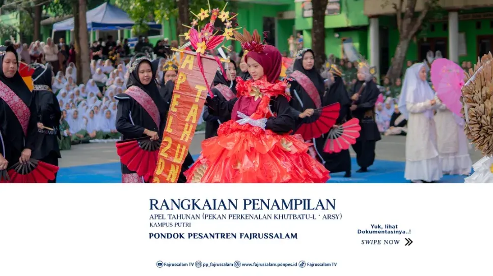 Rangkaian Penampilan Apel Tahunan (Pekan Perkenalan Khutbatul 'Arsy) Kampus Putri